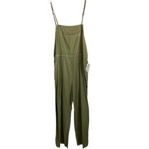 Billabong Wild Lengths Jr Overall Pant - Girls' Large Avocado Green NWT